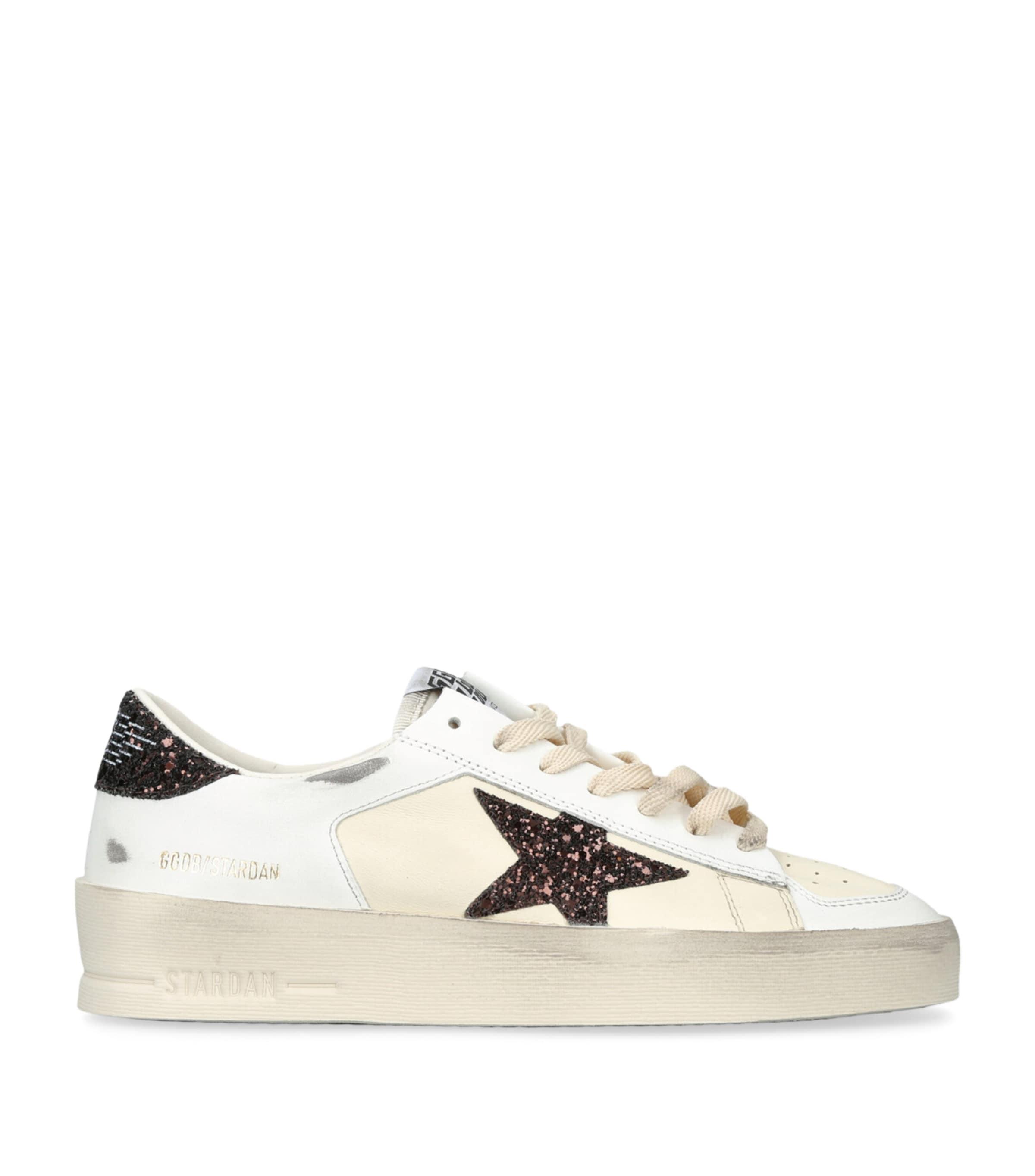 Golden Goose Leather Stardan Sneakers by GOLDEN GOOSE