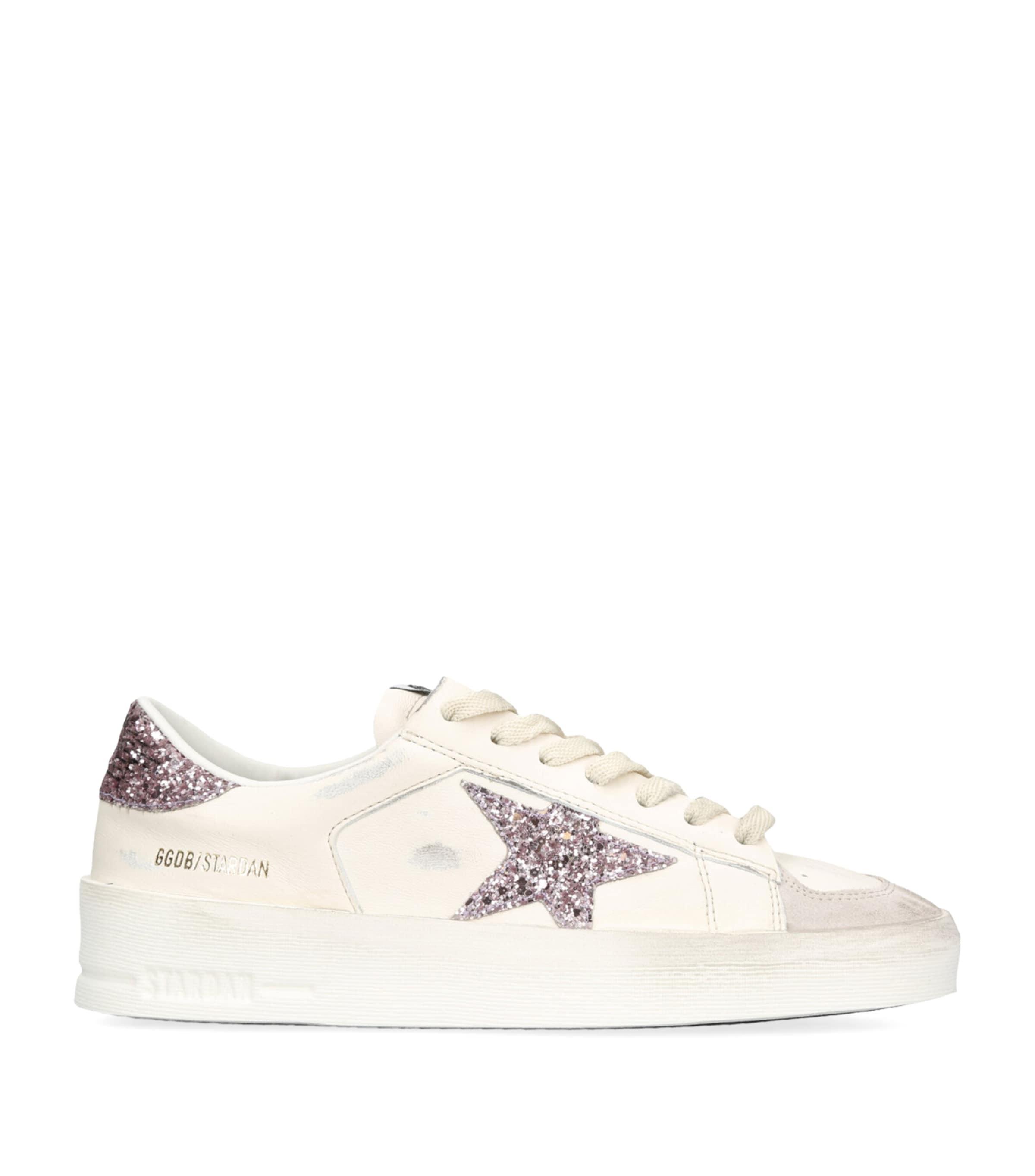 Golden Goose Leather Stardan Sneakers by GOLDEN GOOSE