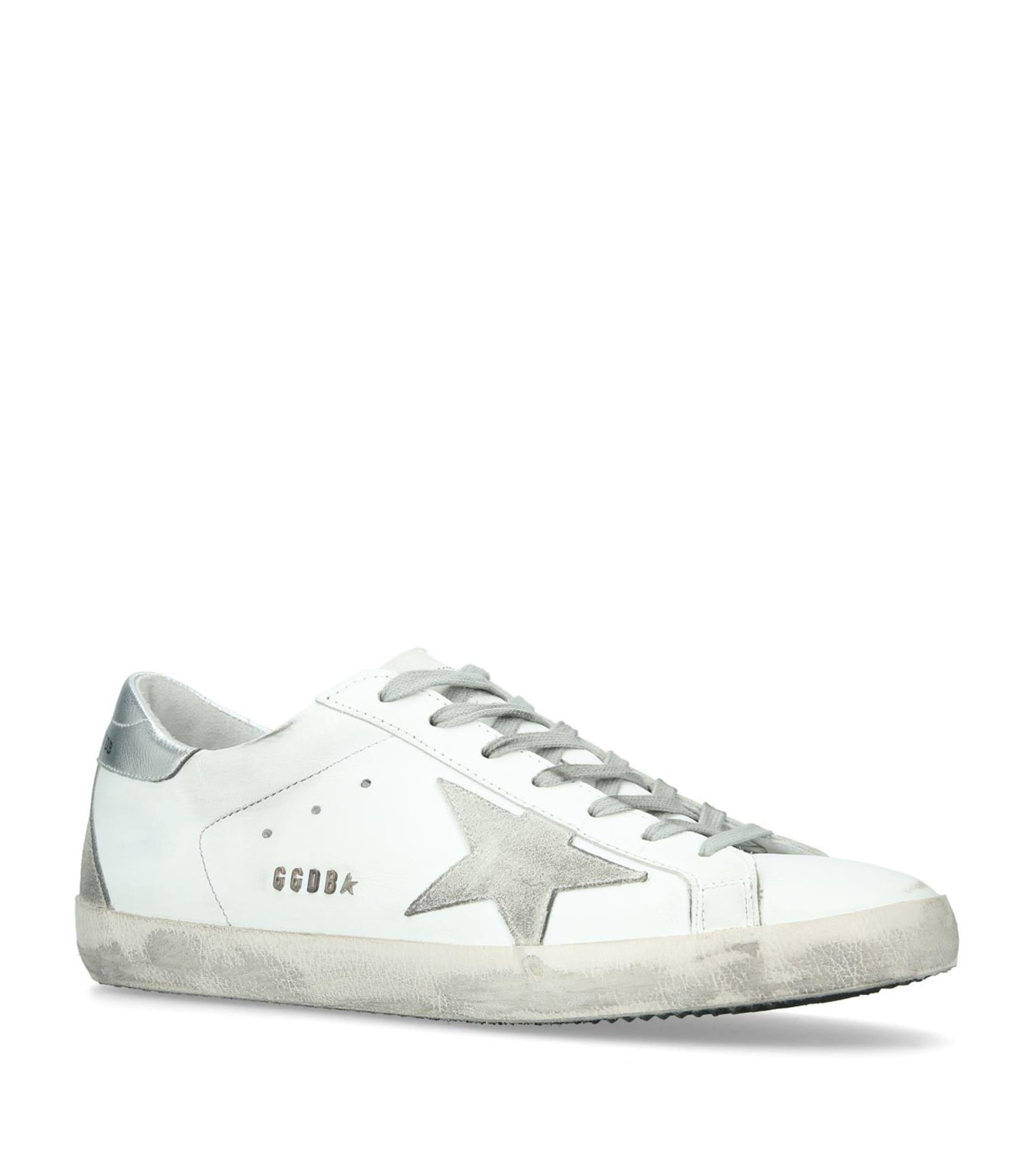 Golden Goose Leather Superstar Sneakers by GOLDEN GOOSE