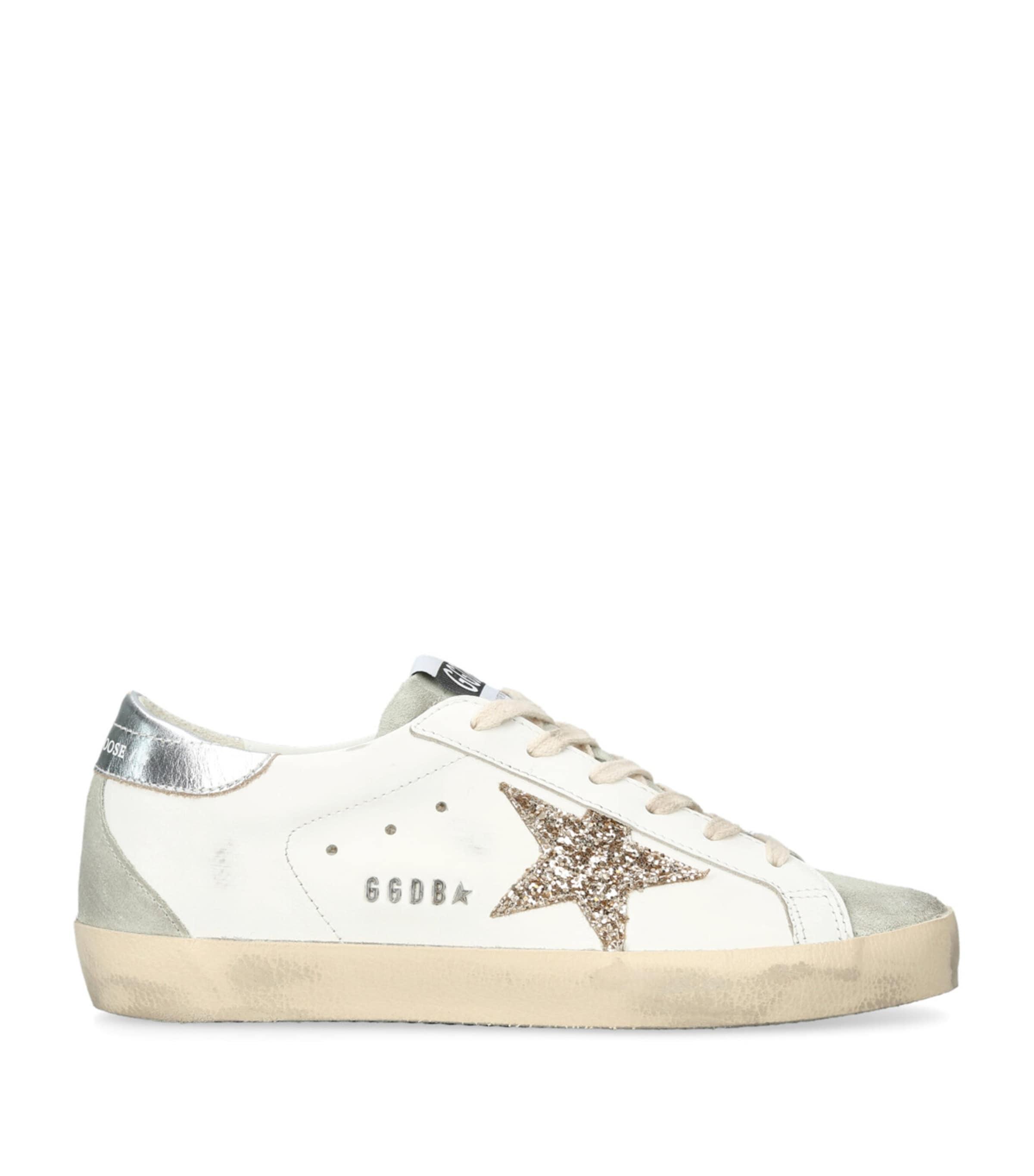 Golden Goose Leather Superstar Sneakers by GOLDEN GOOSE