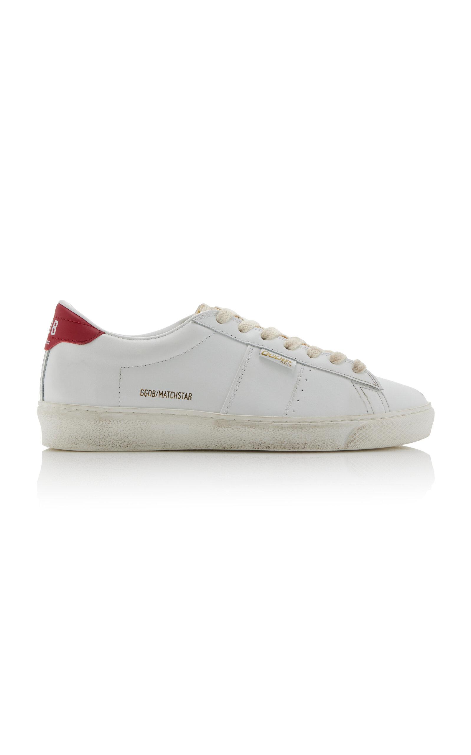 Golden Goose Matchstar Leather Sneakers - Moda Operandi by GOLDEN GOOSE