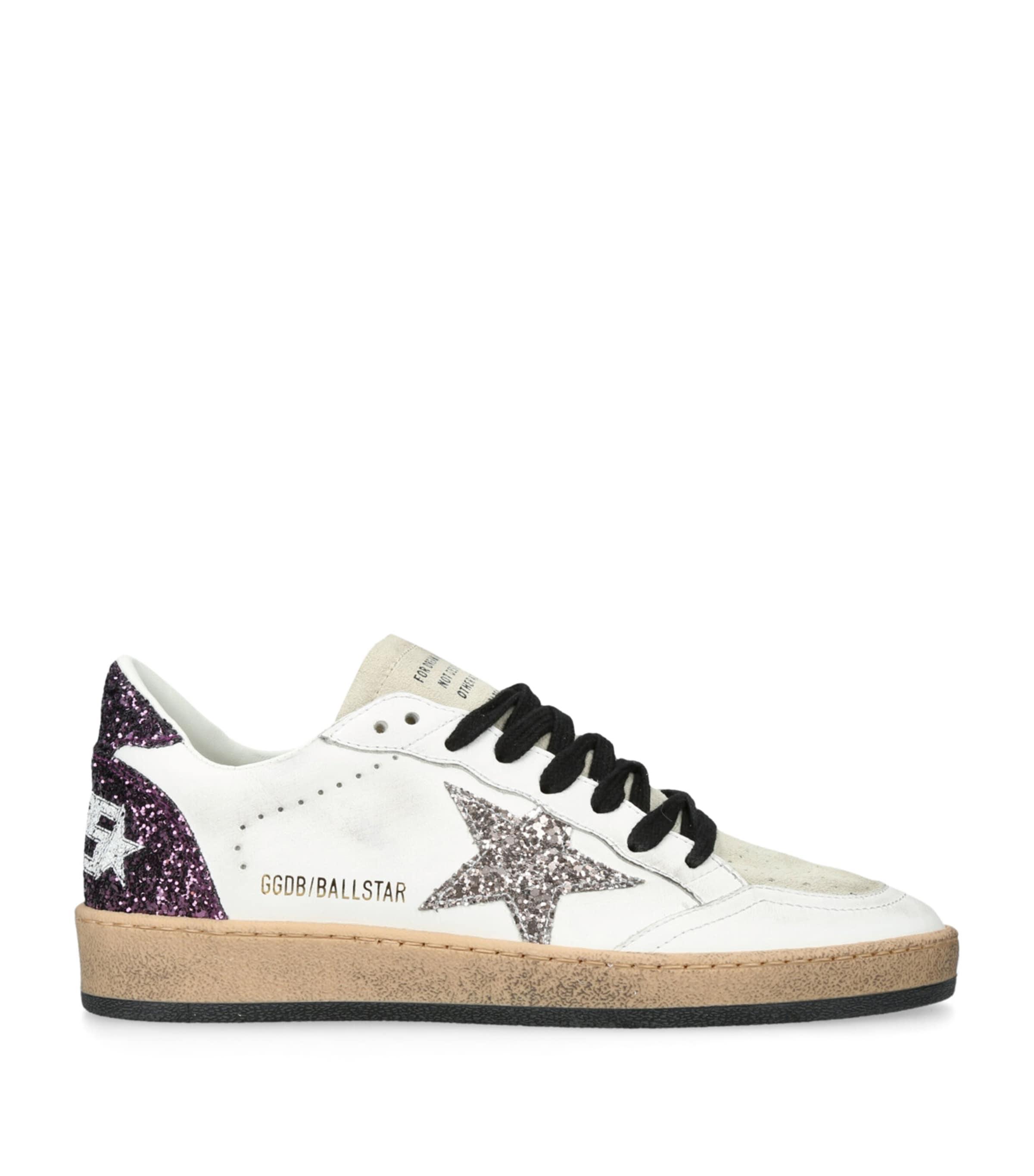 Golden Goose Suede Ballstar Sneakers by GOLDEN GOOSE