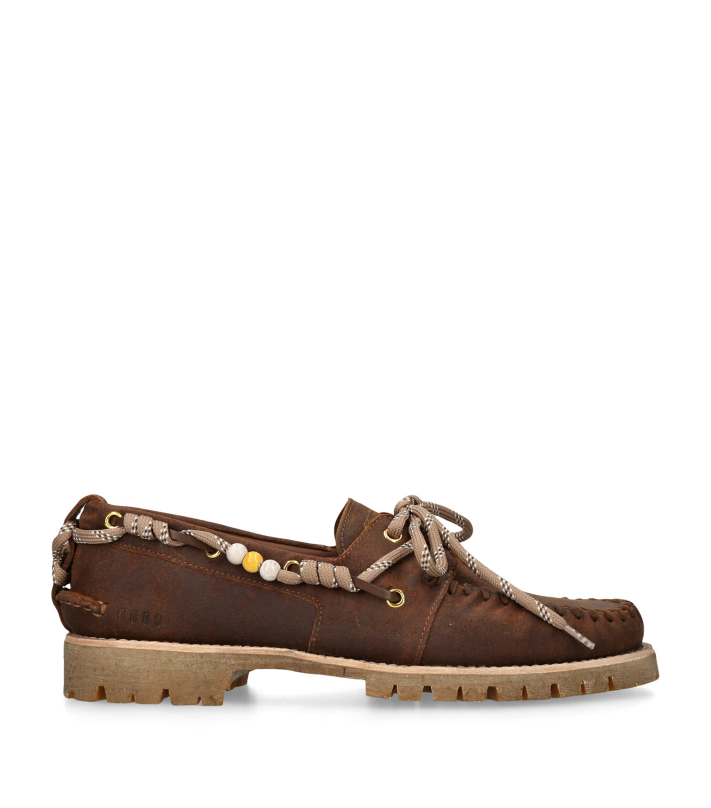 Golden Goose Suede Cruise Boat Shoes by GOLDEN GOOSE