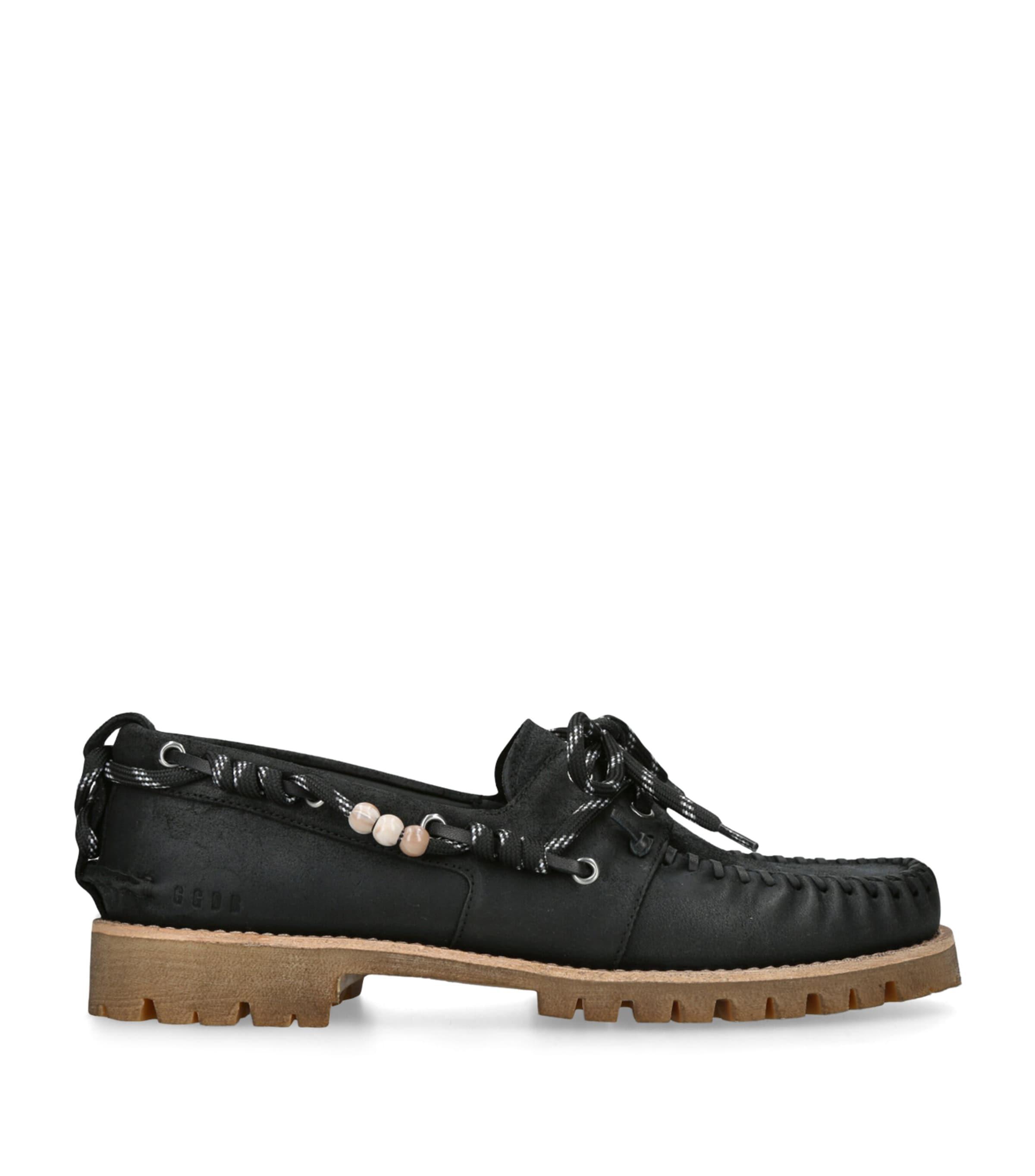 Golden Goose Suede Cruise Boat Shoes by GOLDEN GOOSE