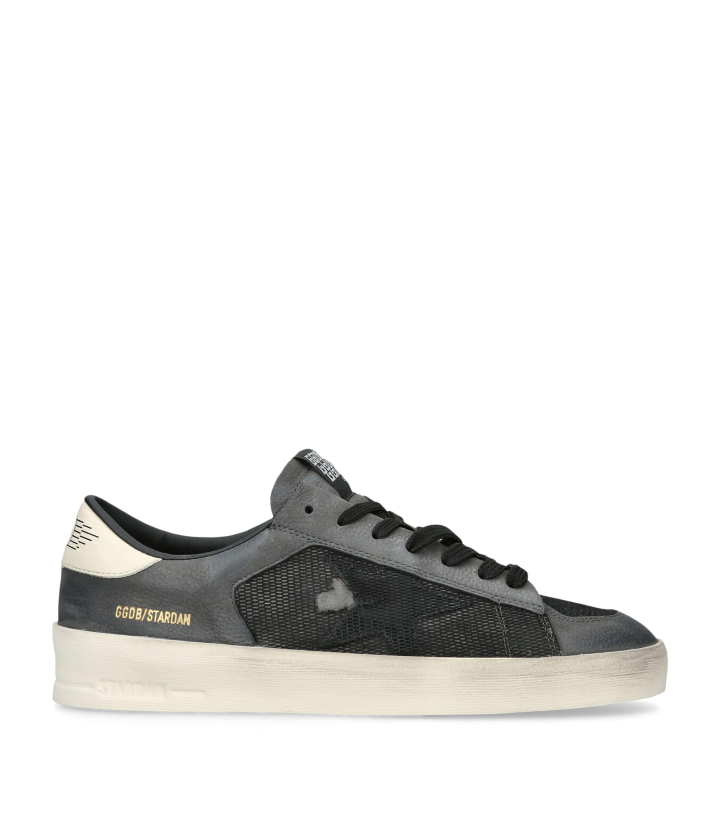 Golden Goose Suede Distressed Stardan Sneakers by GOLDEN GOOSE