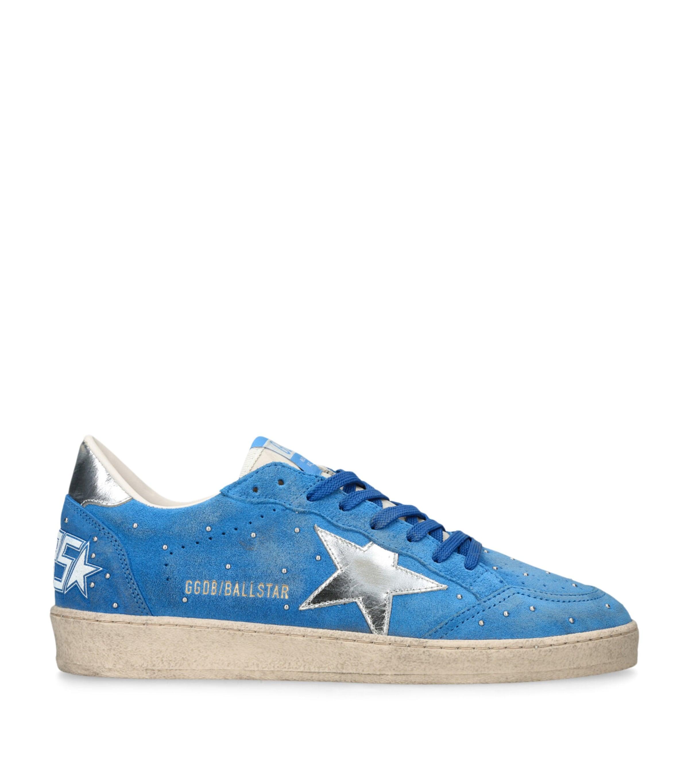 Golden Goose Suede Studded Ball Star Sneakers by GOLDEN GOOSE