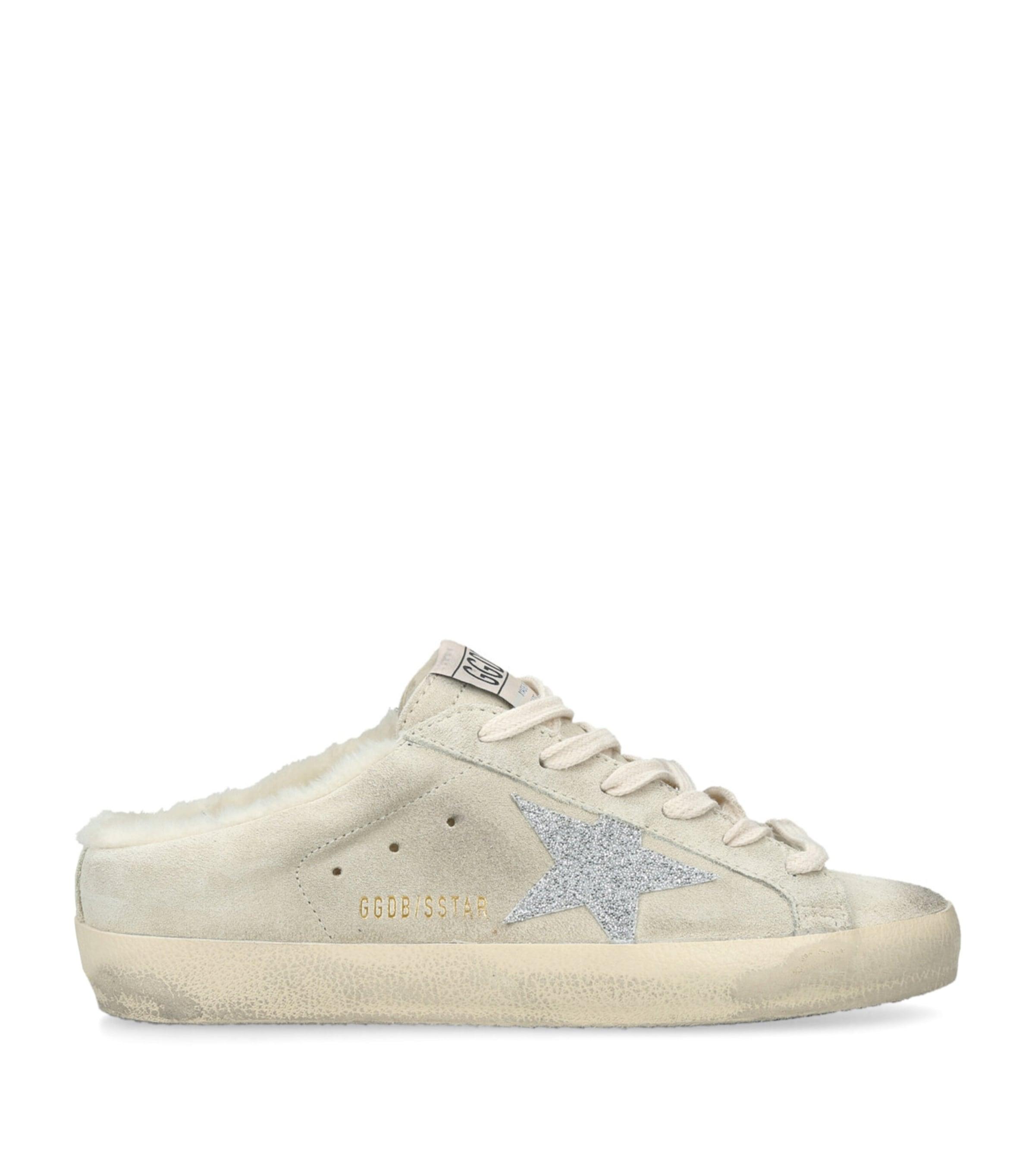 Golden Goose Suede Super-Star Sabot Sneakers by GOLDEN GOOSE