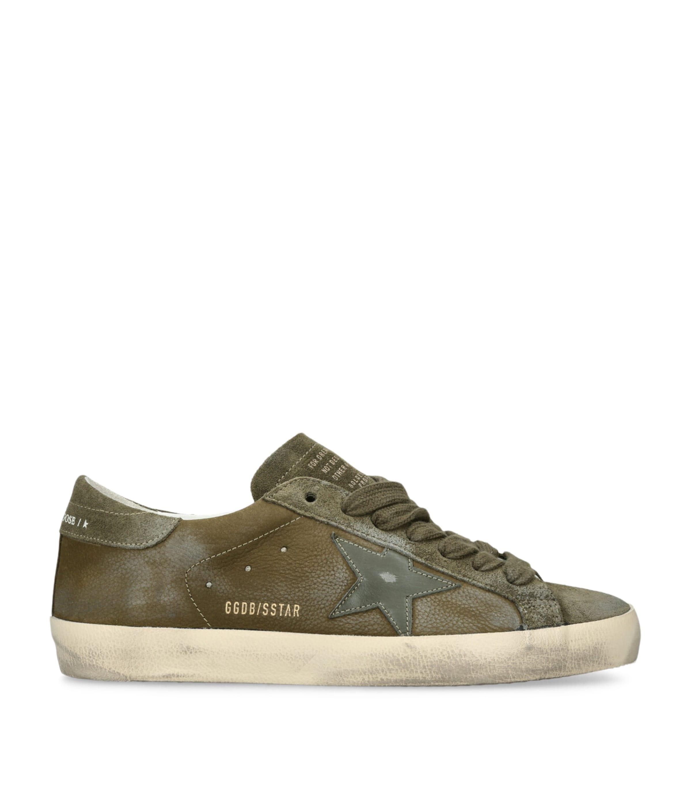 Golden Goose Suede Super-Star Sneakers by GOLDEN GOOSE