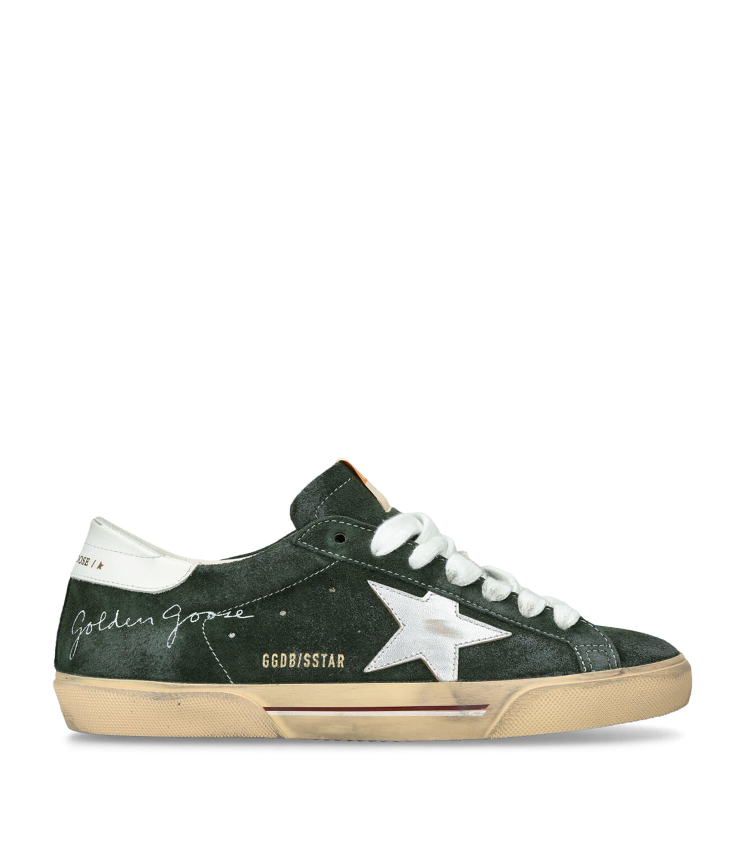 Golden Goose Suede Super-Star Sneakers by GOLDEN GOOSE