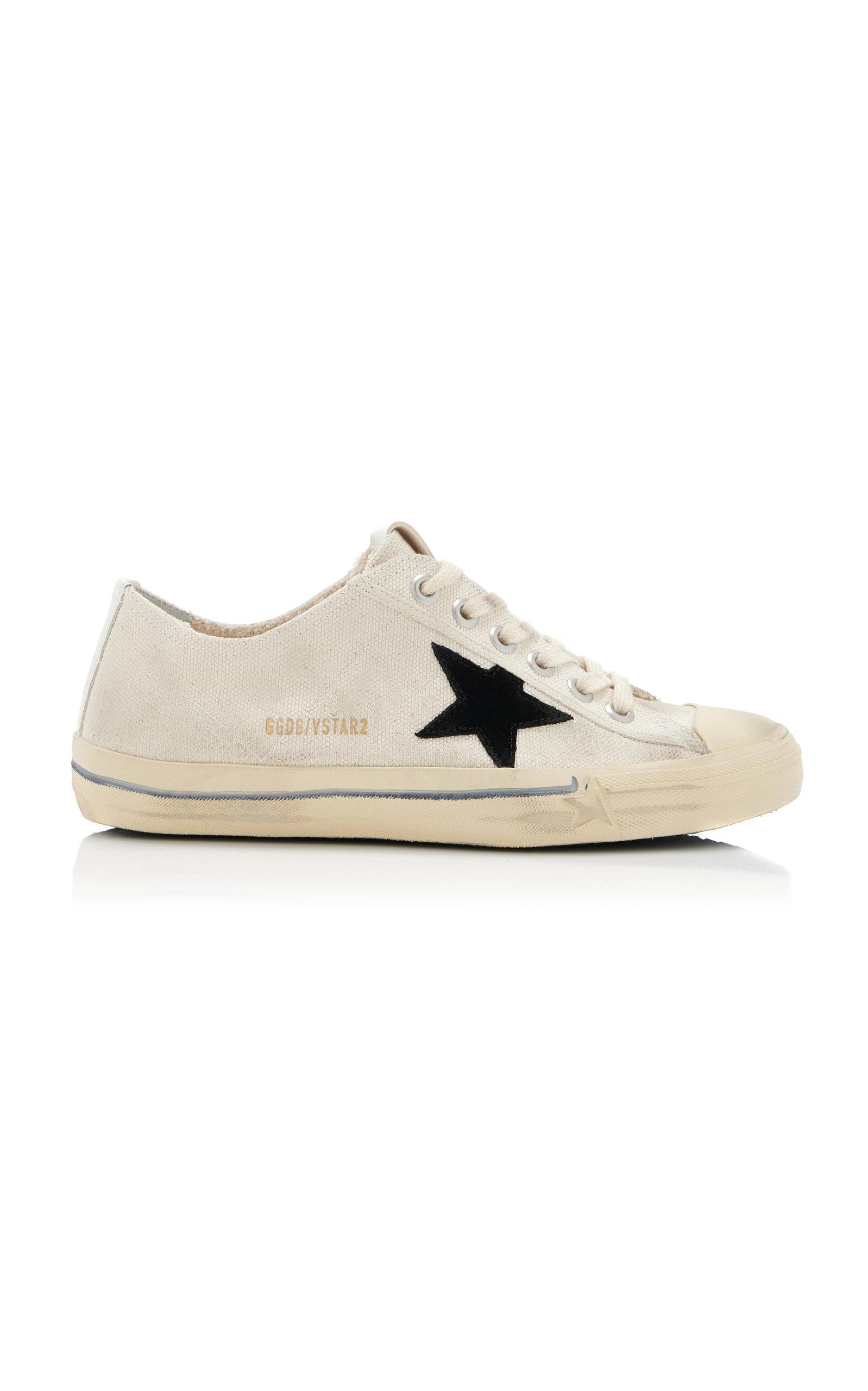 Golden Goose V-Star 2 Canvas Sneakers - Moda Operandi by GOLDEN GOOSE