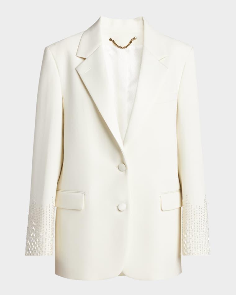 Journey Beaded Single-Breasted Jacket by GOLDEN GOOSE