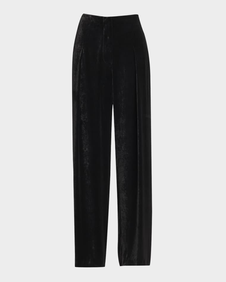 Journey Velvet-Effect Loose Pants by GOLDEN GOOSE