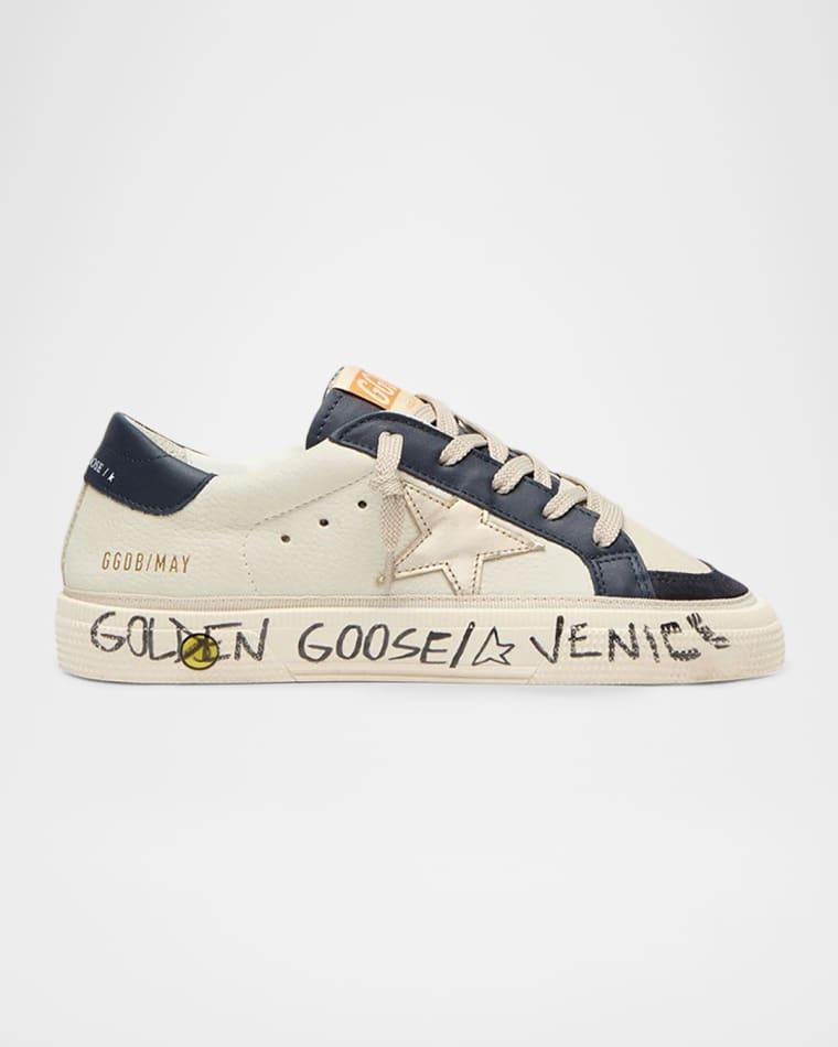 Kid's Stardan Nubuck Leather Sneakers, Kids by GOLDEN GOOSE