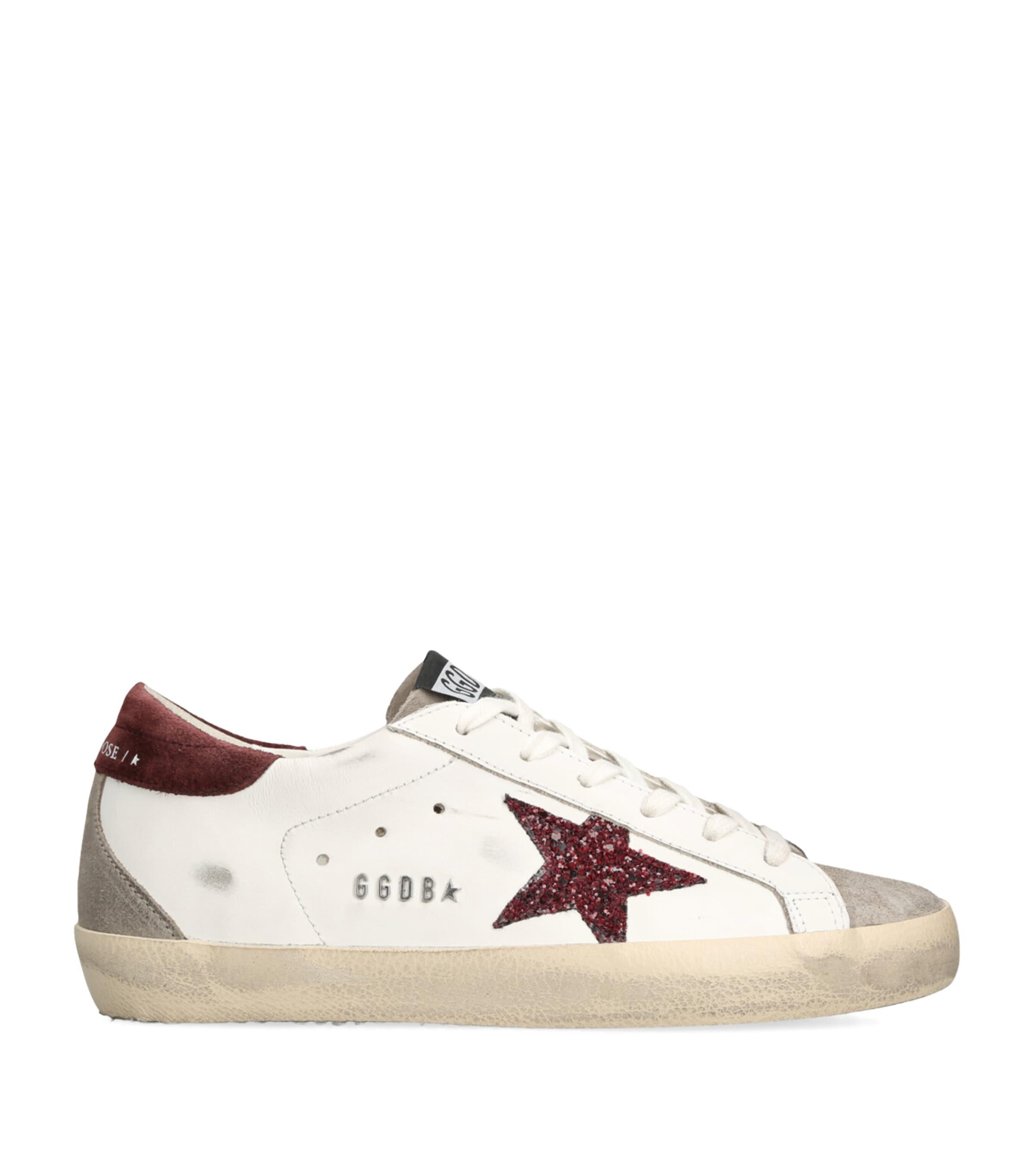 Leather Super-Star Sneakers by GOLDEN GOOSE