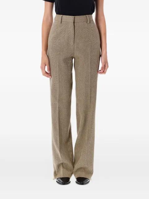 Maeva herringbone trousers by GOLDEN GOOSE
