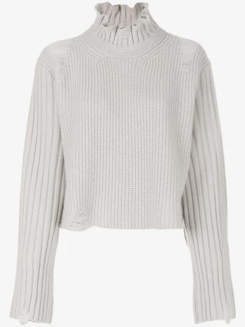 Malia high neck sweater by GOLDEN GOOSE