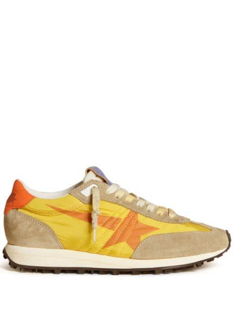Marathon panelled sneakers by GOLDEN GOOSE