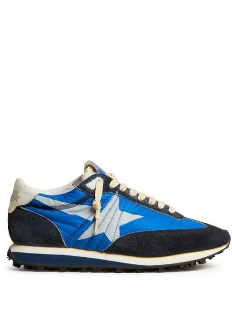 Marathon star-print sneakers by GOLDEN GOOSE