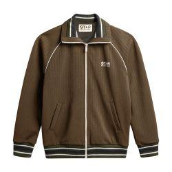 Maximus raglan track jacket by GOLDEN GOOSE