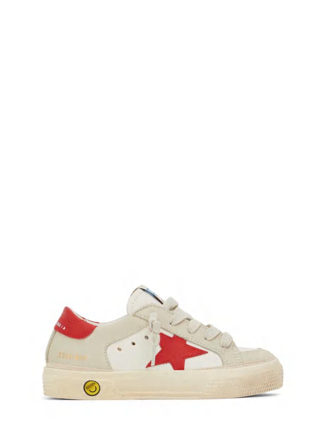 May Leather Sneakers by GOLDEN GOOSE