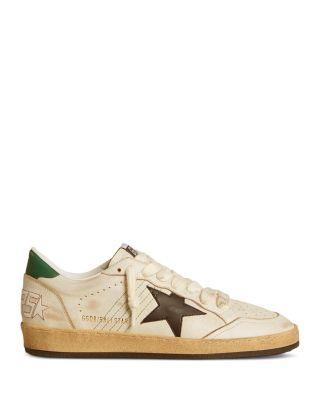 Men's Ball Star Leather Sneakers by GOLDEN GOOSE