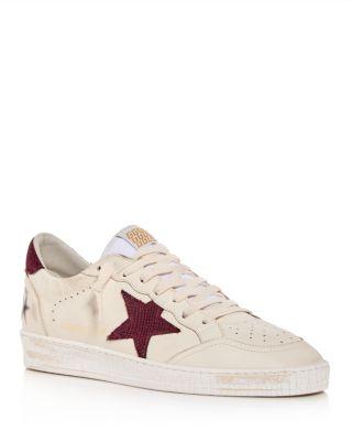 Men's Ball Star Low Top Sneakers by GOLDEN GOOSE