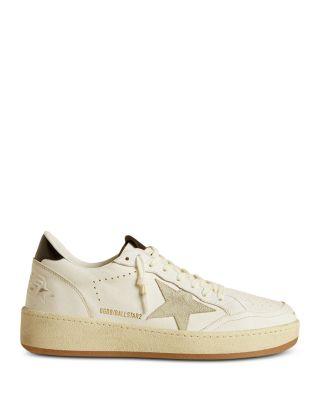 Men's Ballstar Leather Low Top Sneakers by GOLDEN GOOSE