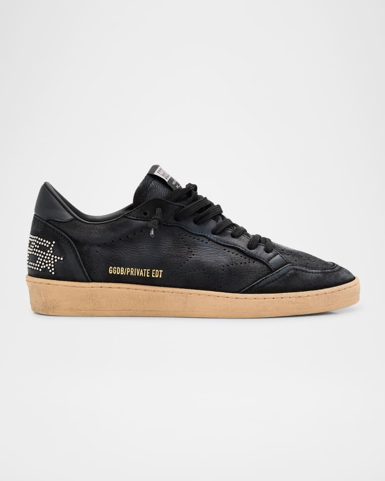 Men's Exclusive Ball Star Nubuck Low-Top Sneakers by GOLDEN GOOSE