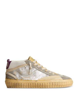 Men's Mid Star Laminated Sneakers by GOLDEN GOOSE