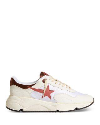 Men's Running Sole Lace Up Sneakers by GOLDEN GOOSE