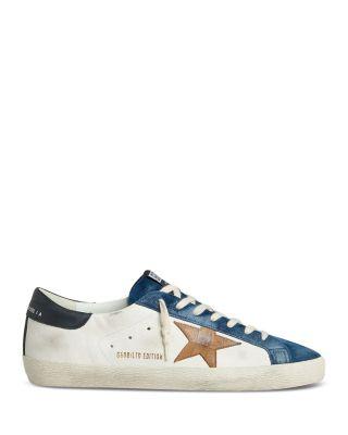 Men's Super Star Leather Low Top Sneakers by GOLDEN GOOSE