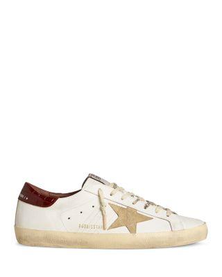 Men's Super Star Leather Sneakers by GOLDEN GOOSE