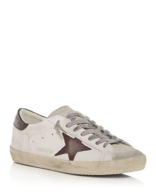 Men's Super-Star Low Top Sneakers by GOLDEN GOOSE