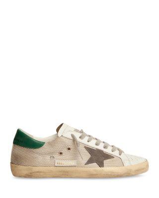 Men's Super Star Net Sneakers by GOLDEN GOOSE