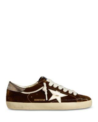 Men's Super Star Velvet Sneakers by GOLDEN GOOSE