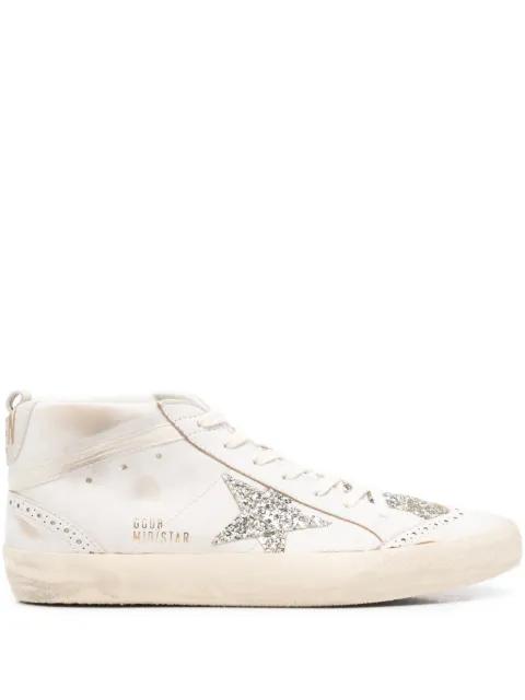 Mid Star lace-up sneakers by GOLDEN GOOSE