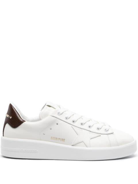Purestar leather sneakers by GOLDEN GOOSE