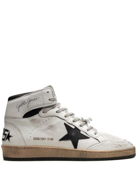 Sky-Star "Multi-Color" high-top sneakers by GOLDEN GOOSE