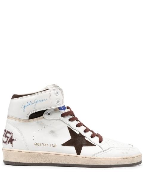 Sky-Star high-top sneakers by GOLDEN GOOSE