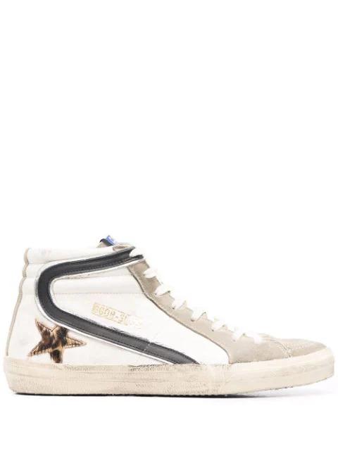 Slide high top sneakers by GOLDEN GOOSE