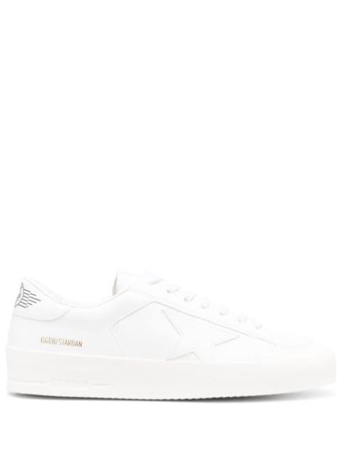 Stardan logo-print sneakers by GOLDEN GOOSE