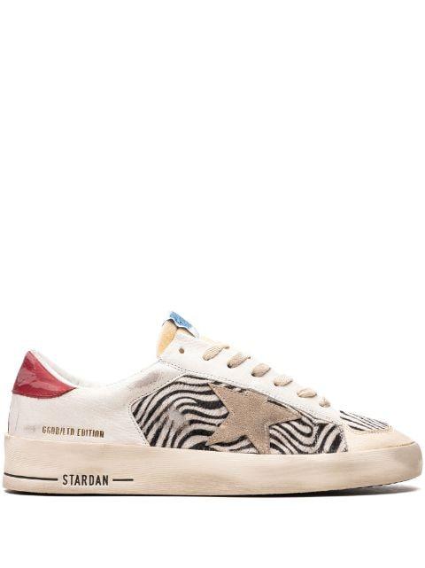 Stardan "multicolour" leather sneakers by GOLDEN GOOSE