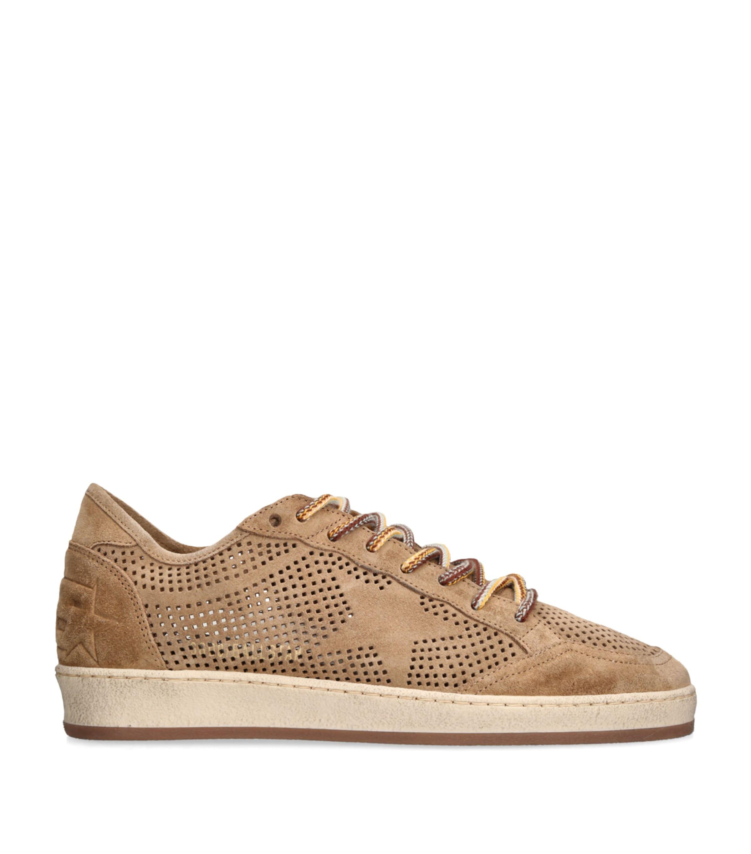Suede Ball Star Sneakers by GOLDEN GOOSE