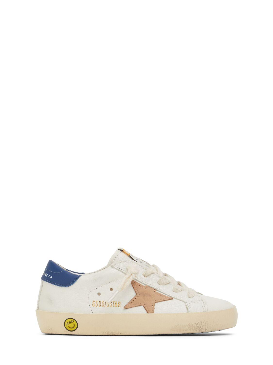 Super Star Leather Sneakers by GOLDEN GOOSE