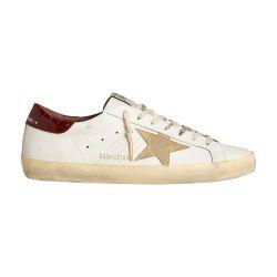 Super-Star classic sneakers with list by GOLDEN GOOSE