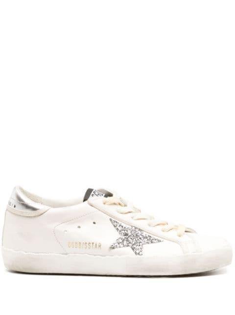 Super-star Classic leather trainers by GOLDEN GOOSE