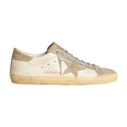Super-star classic sneakers with list by GOLDEN GOOSE
