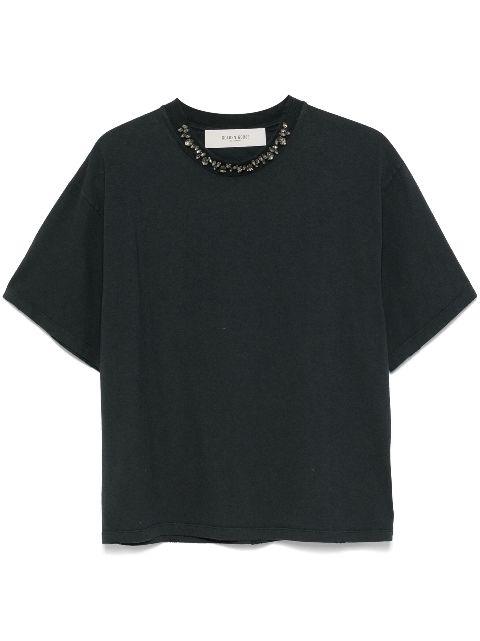 T-shirt with crystals by GOLDEN GOOSE