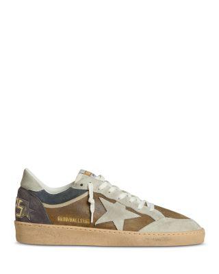 Unisex Ballstar Waxed Suede Sneakers by GOLDEN GOOSE