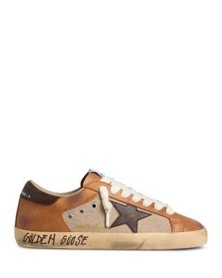 Unisex Super Star Leather & Wool Sneakers by GOLDEN GOOSE
